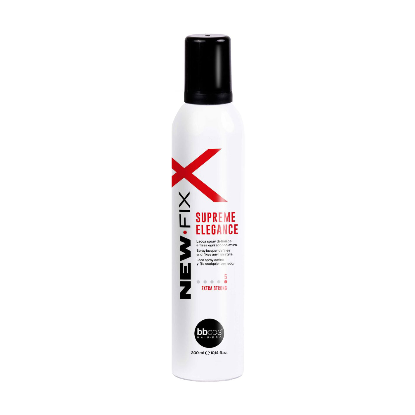 Лак для волосся BBcos New Fix Supreme Elegance сильної фіксації, 300 мл